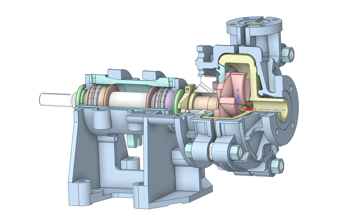 泵三维模型5:Bomba泵